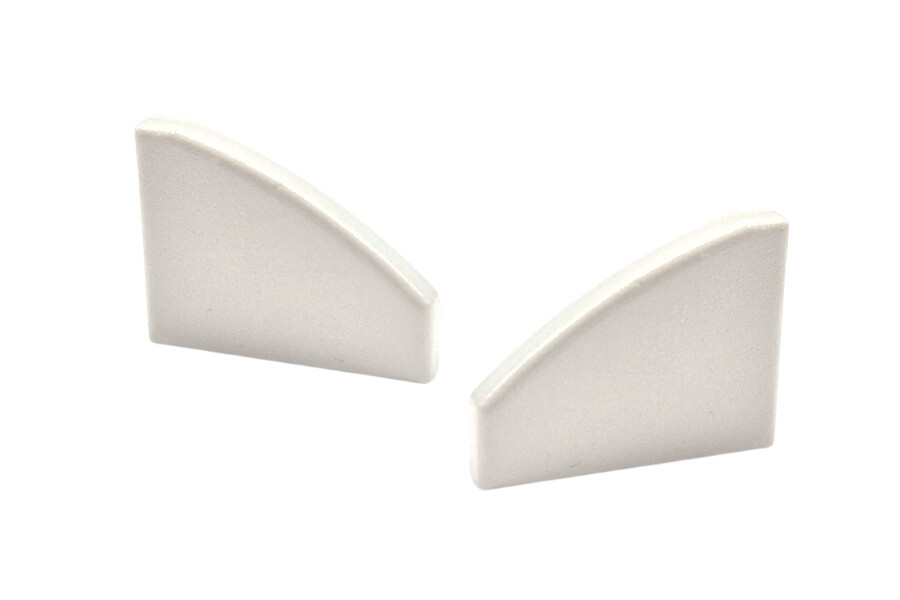 LED Solution Koncovka rohového profilu R8 bílá Vyberte variantu: Koncovka levá LP206W-END-LEFT