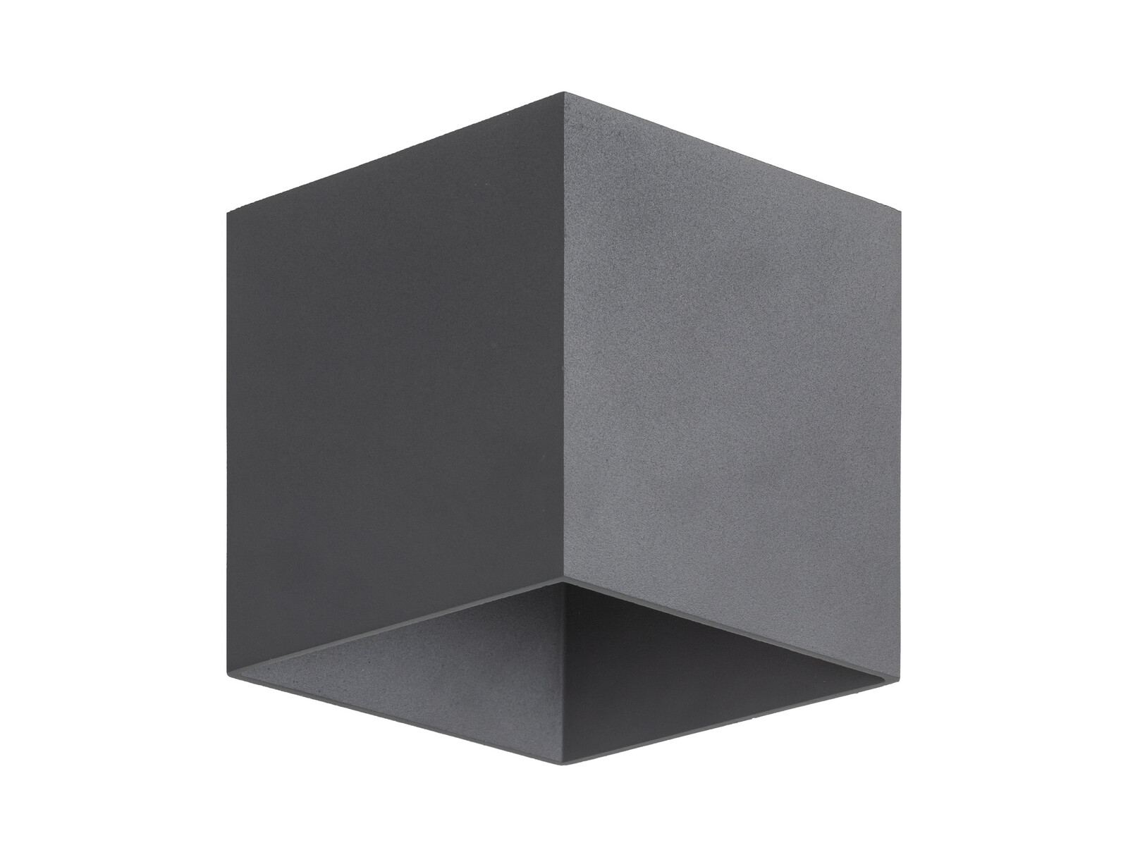 TK Lighting Antracitové fasádní LED svítidlo Cube 5W IP54 TK18086
