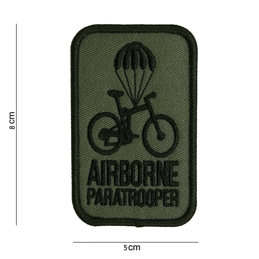 Nášivka textilní Fostex Airborne Paratrooper - olivová-černá