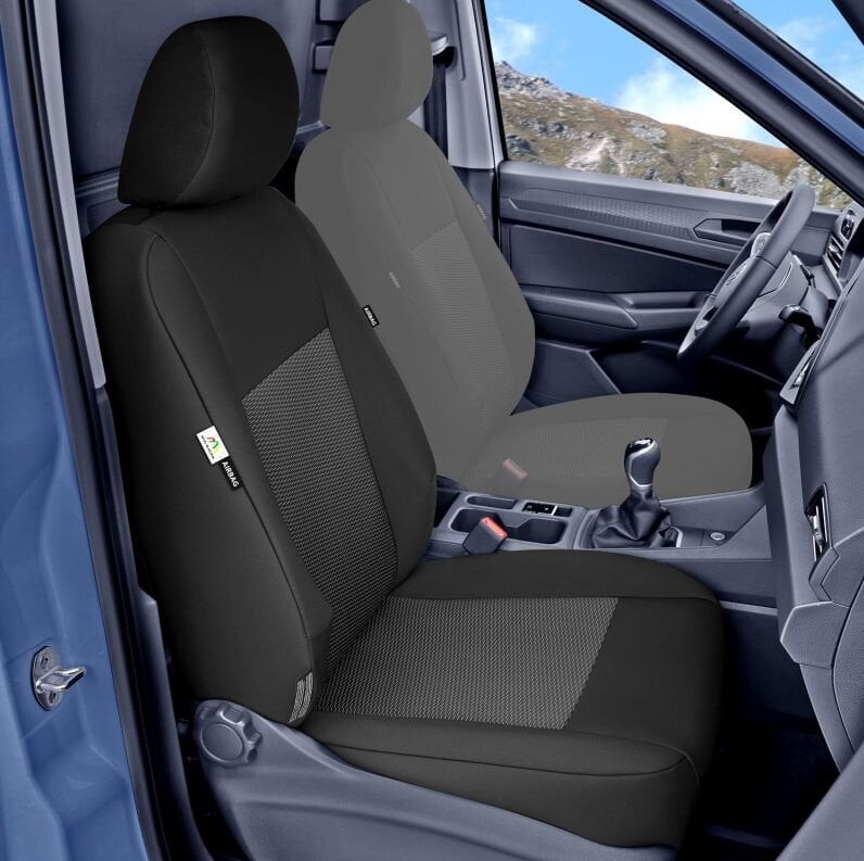 Přesné autopotahy VW Caddy 2021- (spolujezdec)