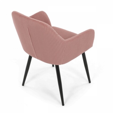 Jídelní židle růžová manšestrová látka DCH-V4009 PINK6 Autronic