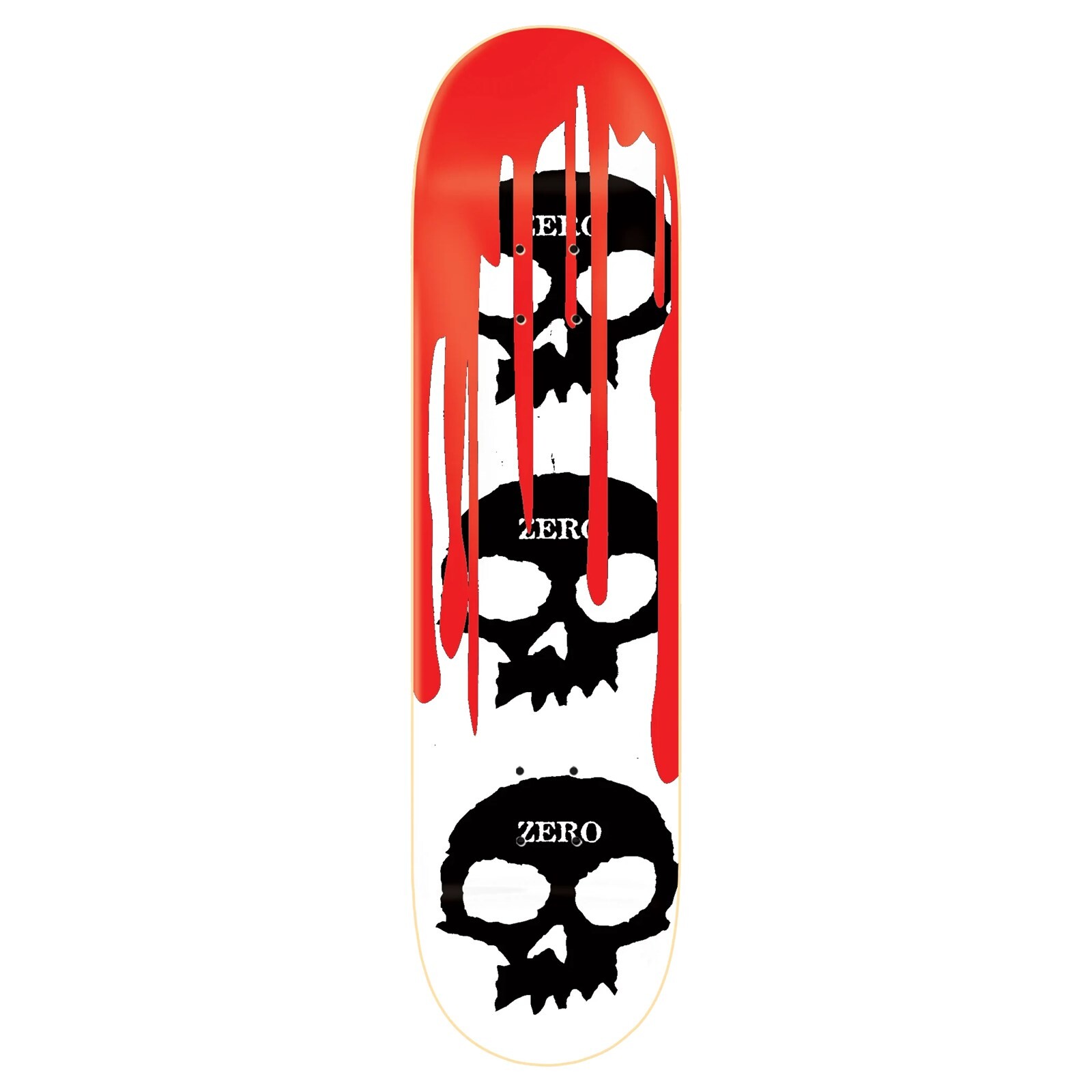 deska ZERO - 3 Skull Blood White (WHITE) velikost: 8.000