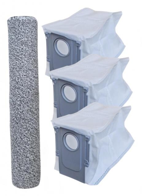 Mop a sáčky pro ROBOROCK QRevo Curv2 Flow 1+3ks sada