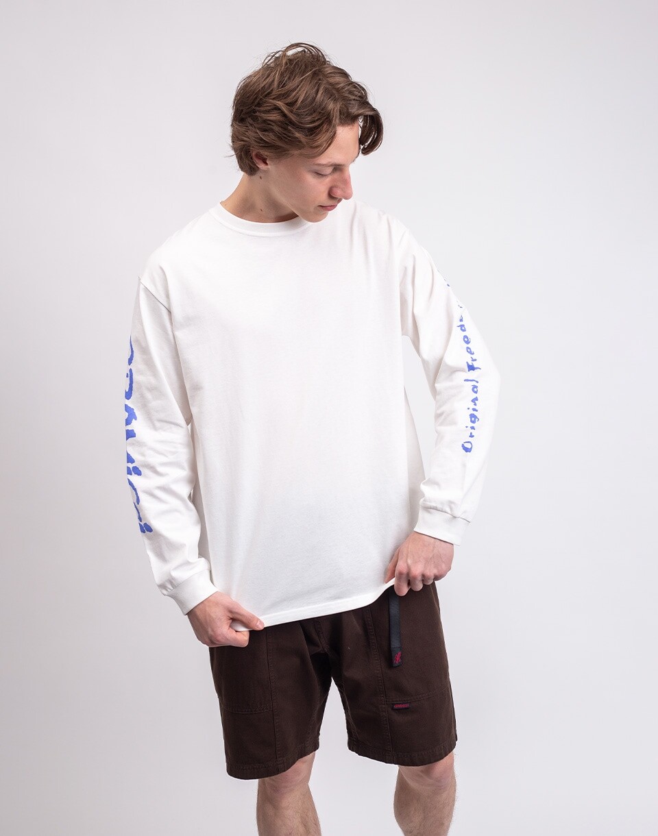 Gramicci Freedom L/S Tee WHITE M