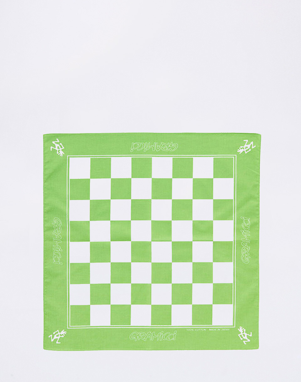 Gramicci Checkers Bandana LIIME