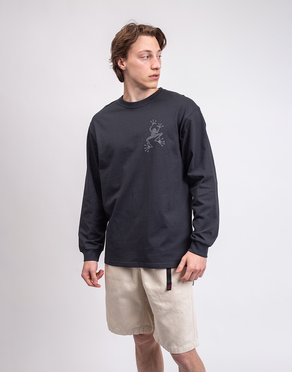 Gramicci Sticky Hands L/S Tee VINTAGE BLACK XL