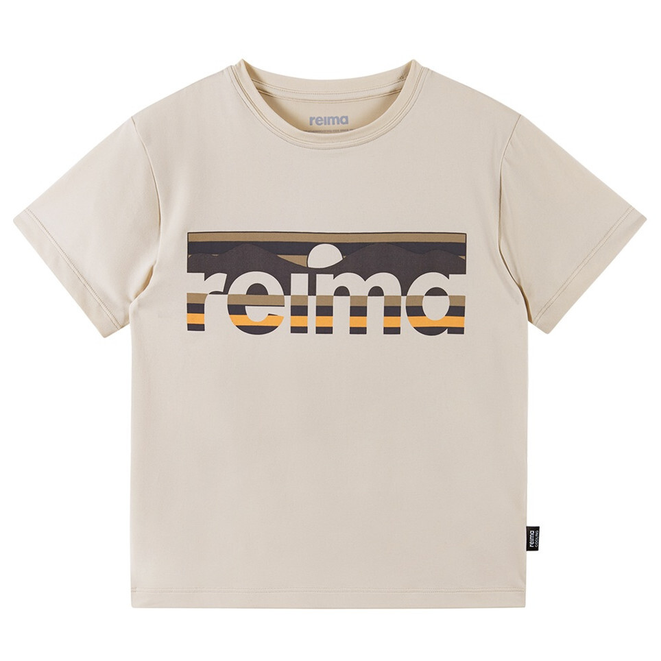 Dětské triko Reima Vauhdikas Birch Beige Dětská velikost: 122 / Barva: béžová