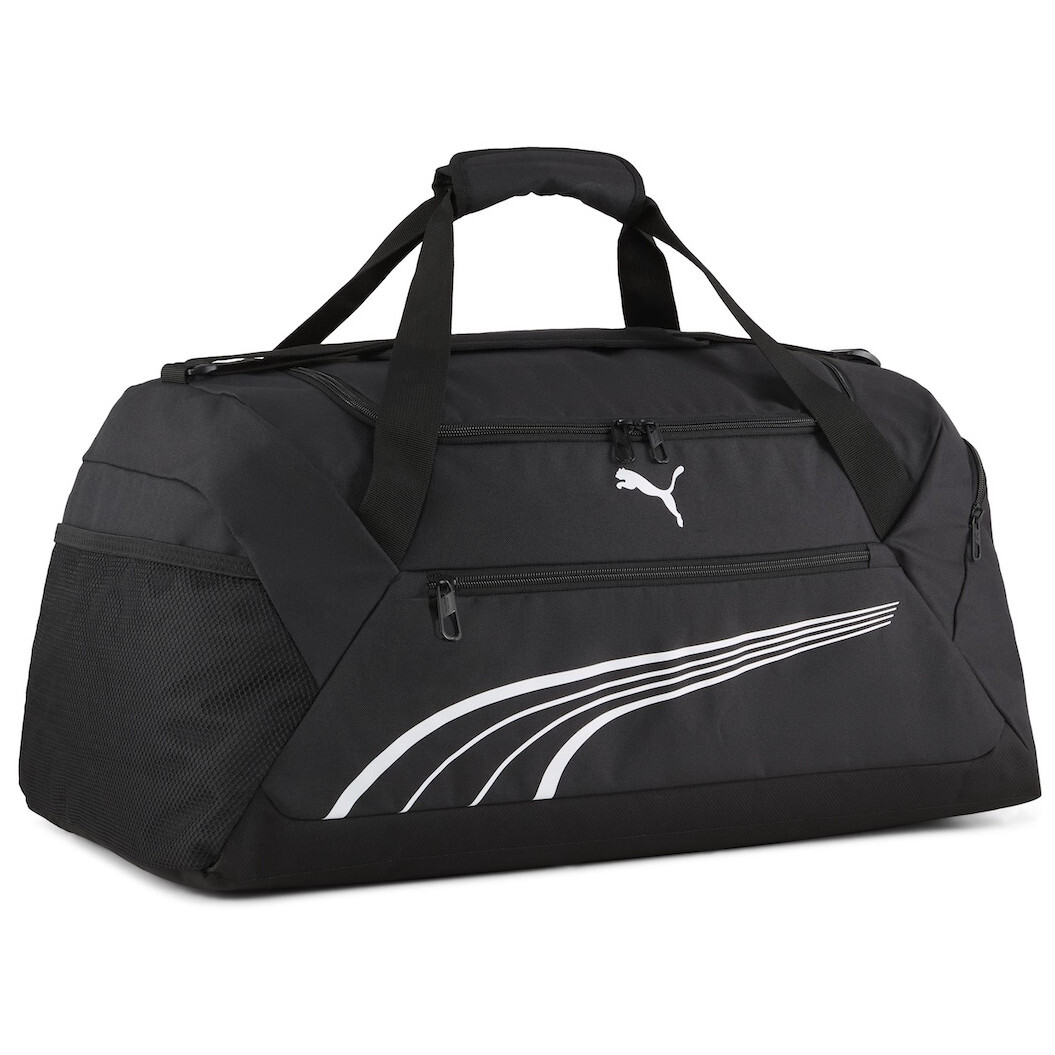 Sportovní taška Puma Fundamental M Sports Ba Barva: černá