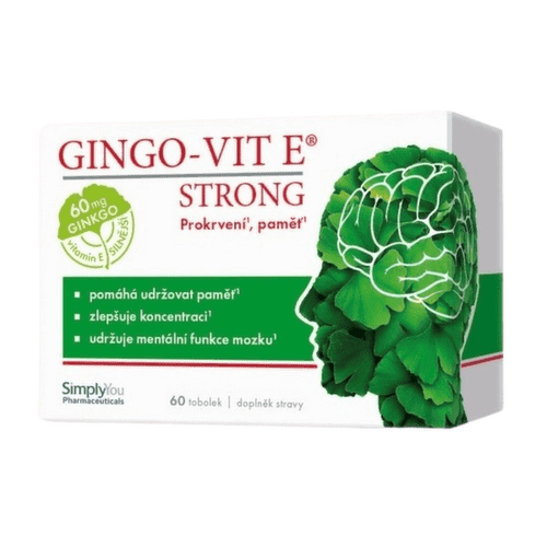 Gingo-vit E STRONG tob.60