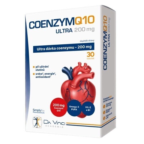 Coenzym Q10 Ultra 200mg Da Vinci Academia tob.30
