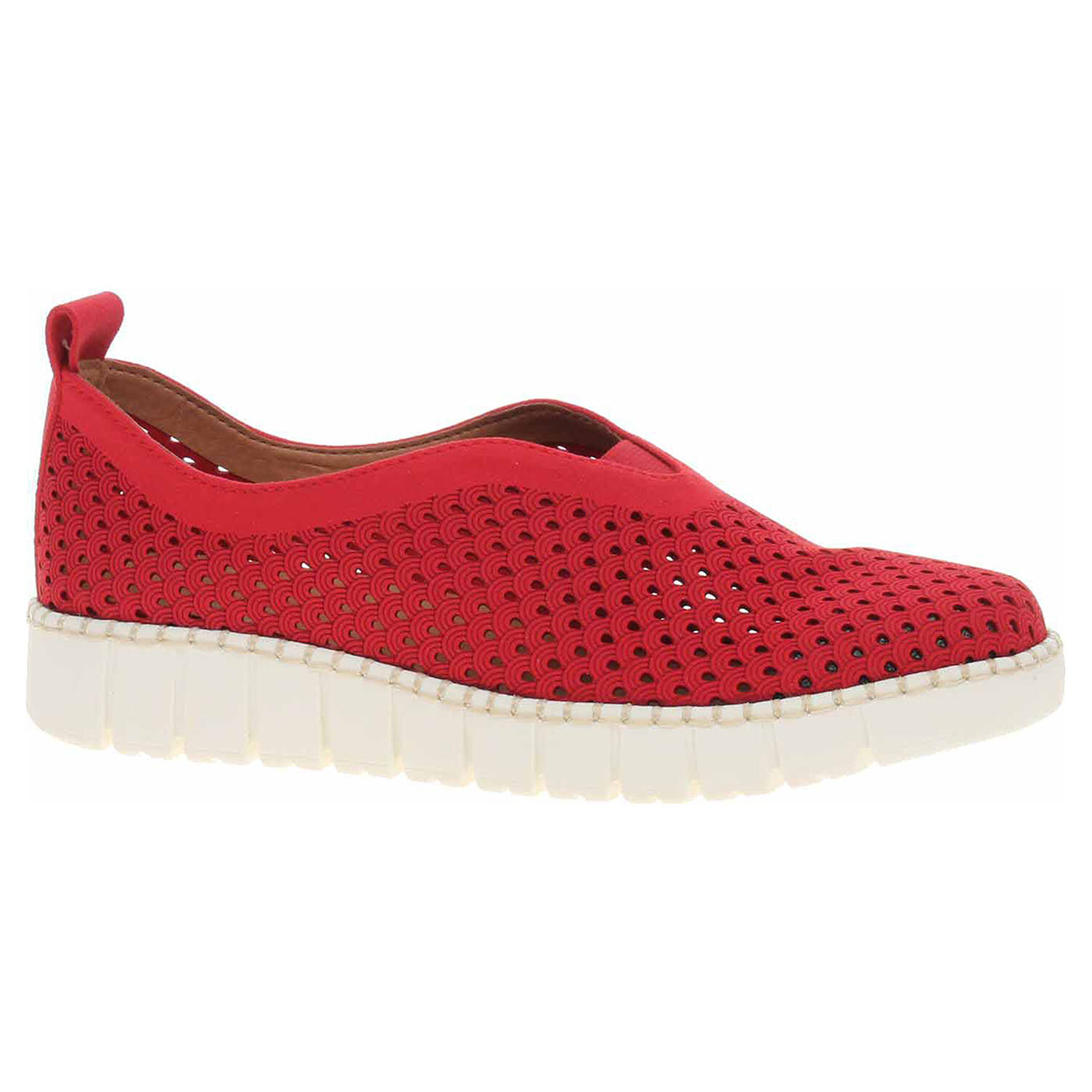 Ecco Dámské mokasiny Jana 8-24560-46 red 23001181