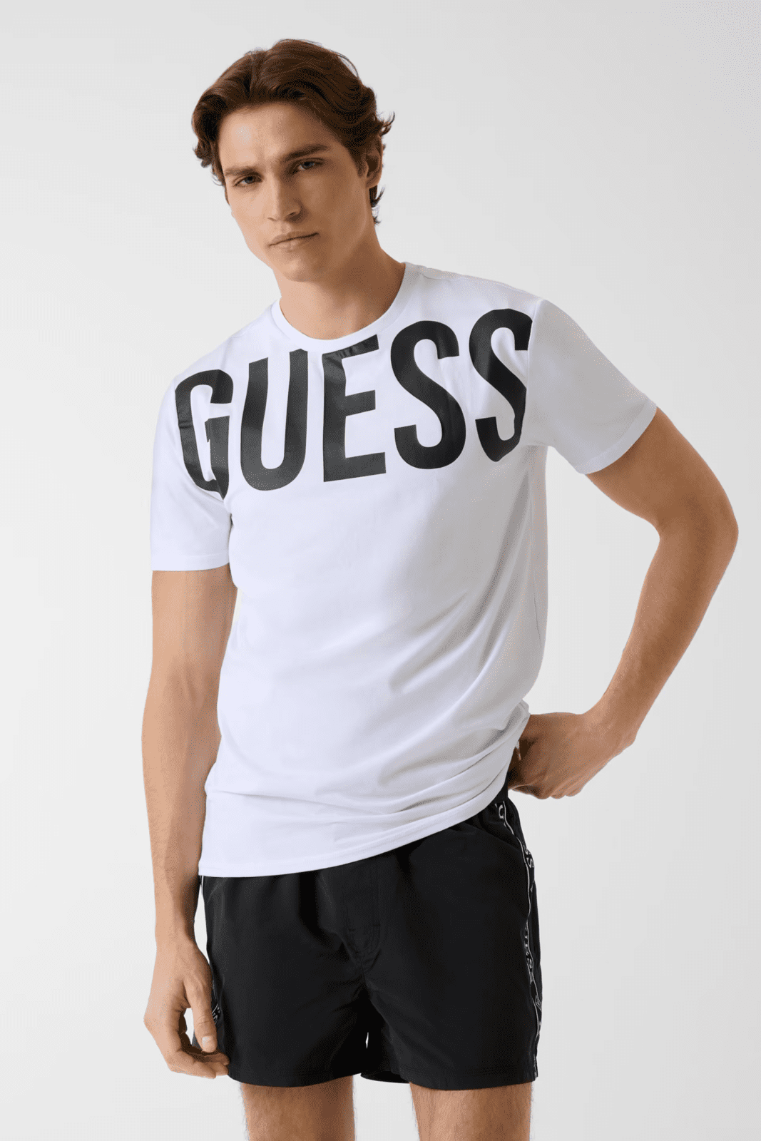 Guess cn ss ultra logo t-shirt m