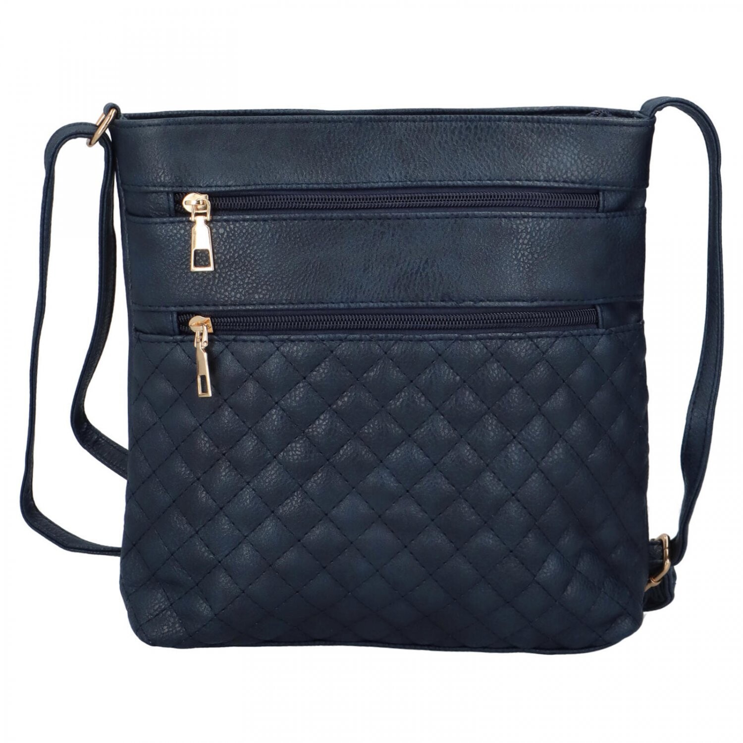 Elegantní dámská crossbody kabelka Ruvena, tmavě modrá