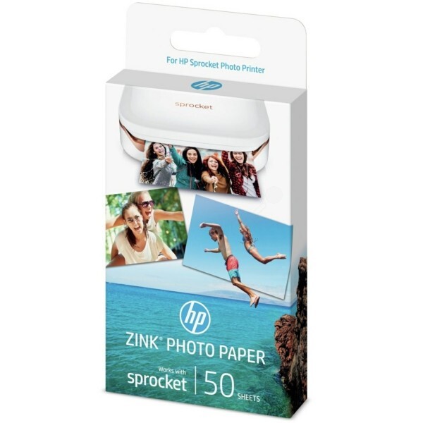 HP 1DE37A samolepicí fotopapír ZINK 50x76 mm (2x3