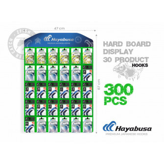 Hayabusa Akční Set Háčků + Prodejní Tablo Zdarma!|ZF-3323