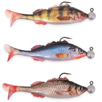 Iron Claw nástraha Real Shad Kit 9cm 10g velikost 4/0, MIX 2, blistr 3ks-8340110