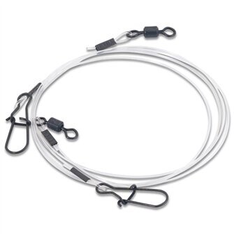 Iron Claw návazec Fluorocarbon Spin Leader 31,75kg 50cm 2ks-8031580