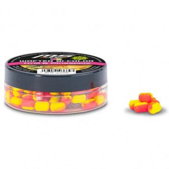 MS Range wafter Bi-Color Dumbells 7x10mm 20g Krill & Pineapple-2532076