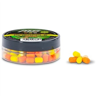 MS Range wafters Fluo Dumbells 7x10mm 20g Pineapple-2532175
