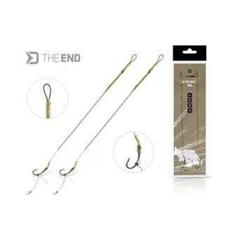 Návazec Delphin TheEND Blow back rig / 2ks-20cm/25lbs/6