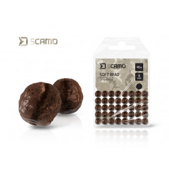Mix nárazové kuličky Delphin sCAMO STONEZ 60ks-10x4 20x5 20x6 10x8
