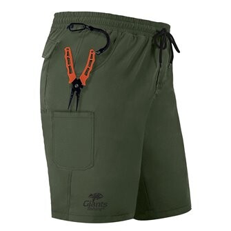 Giants Fishing Kraťasy Shorts Quick Dry UV50+Dark Green|no.M
