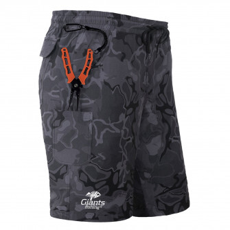 Giants Fishing Kraťasy Shorts Quick Dry UV50+Camo Grey|no.2XL