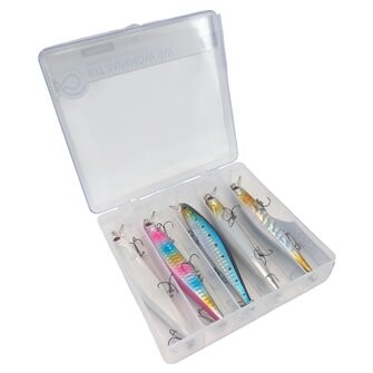 Sert sada woblerů 5ks Kit Srt Minnow SW Suspending X5