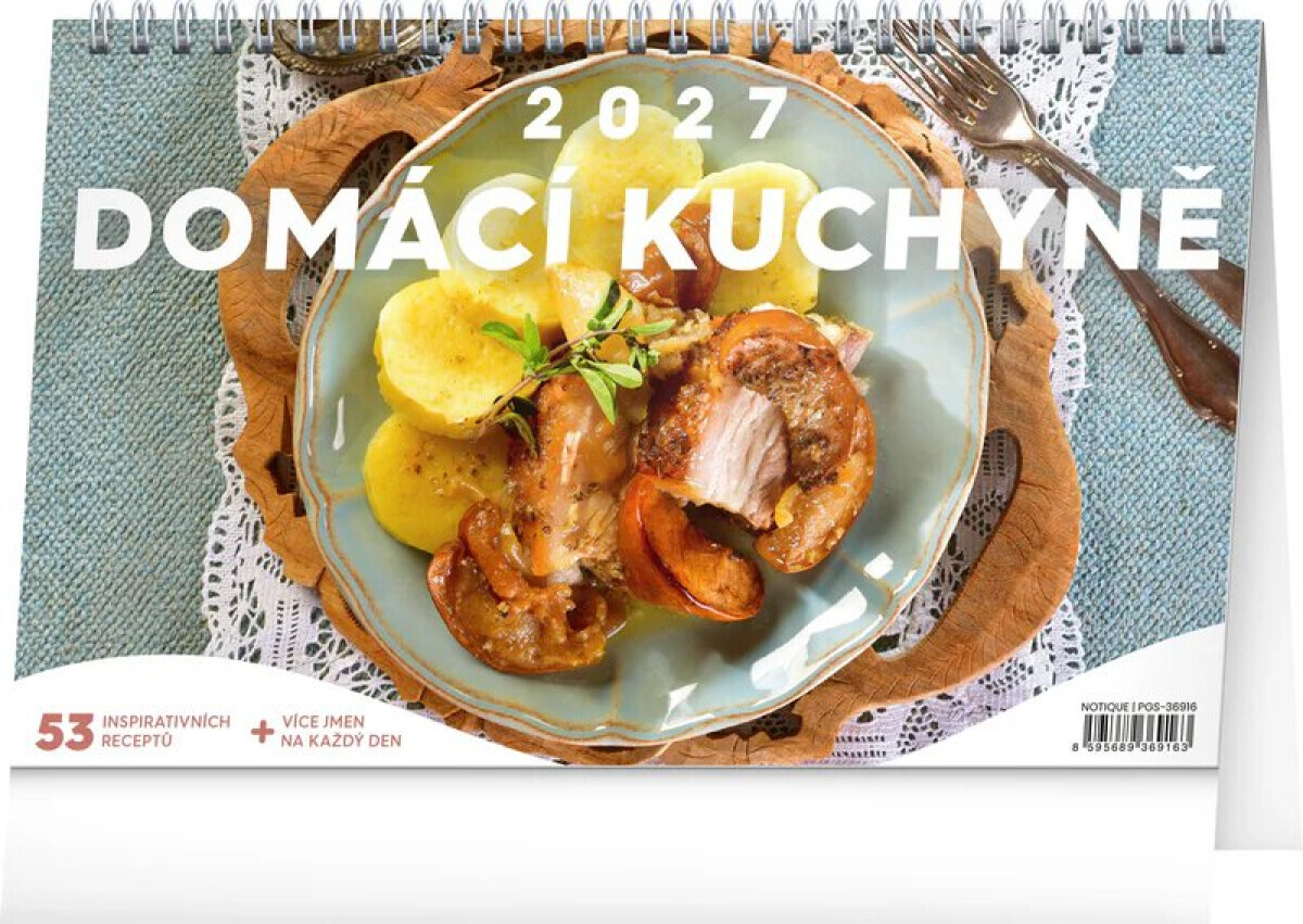 Stolní kalendář Domácí kuchyně 2027