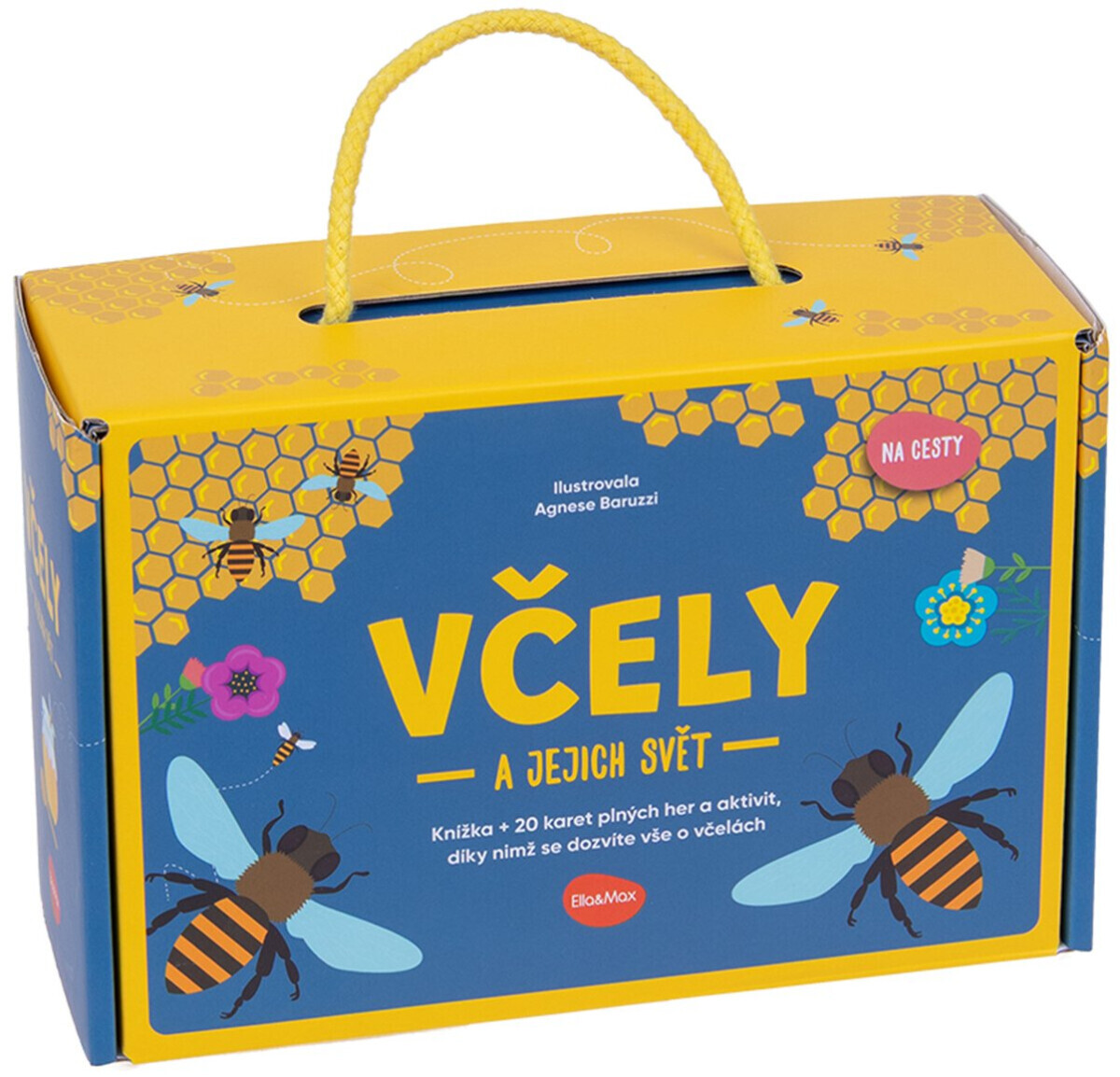 Na cesty – VČELY A JEJICH SVĚT, box: kniha a hry - Anna Láng