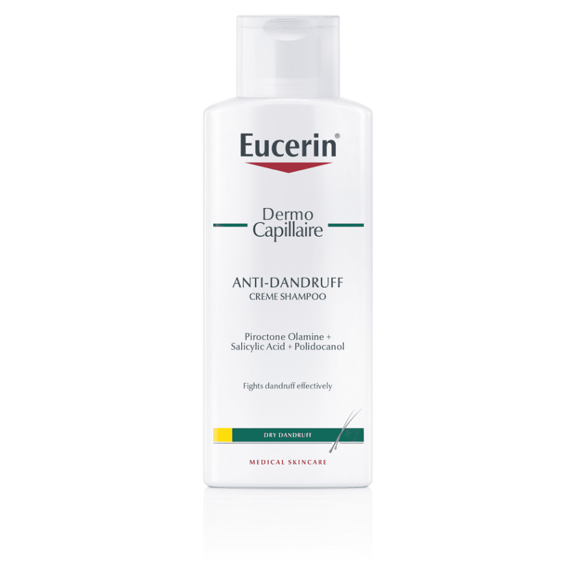 EUCERIN DermoCapillaire Šampon proti suchým lupům 250 ml, poškozený obal