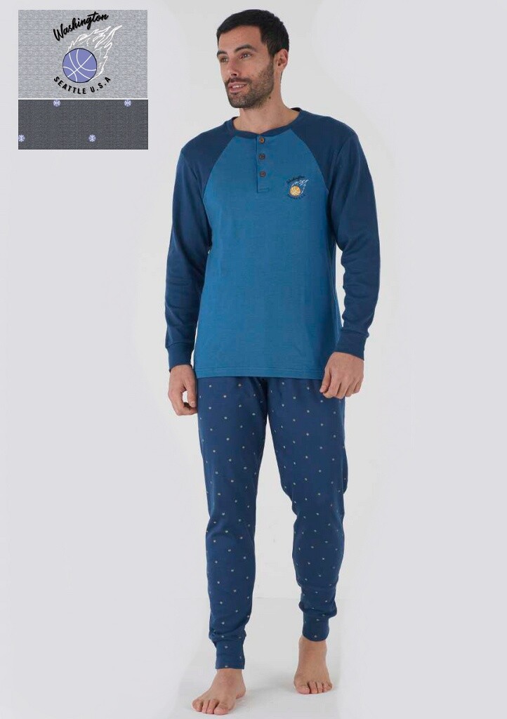 Pánské pyžamo Karelpiu KF5130
