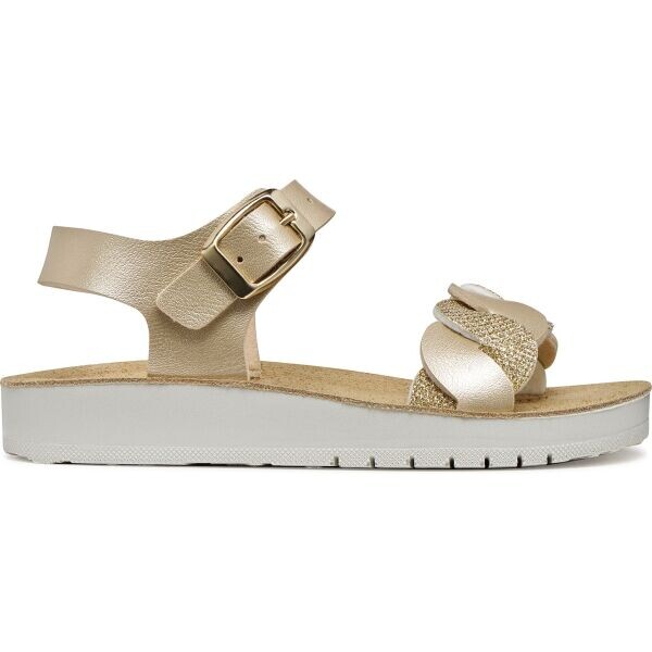 Geox J SANDAL COSTAREI Dívčí sandály, zlatá, velikost