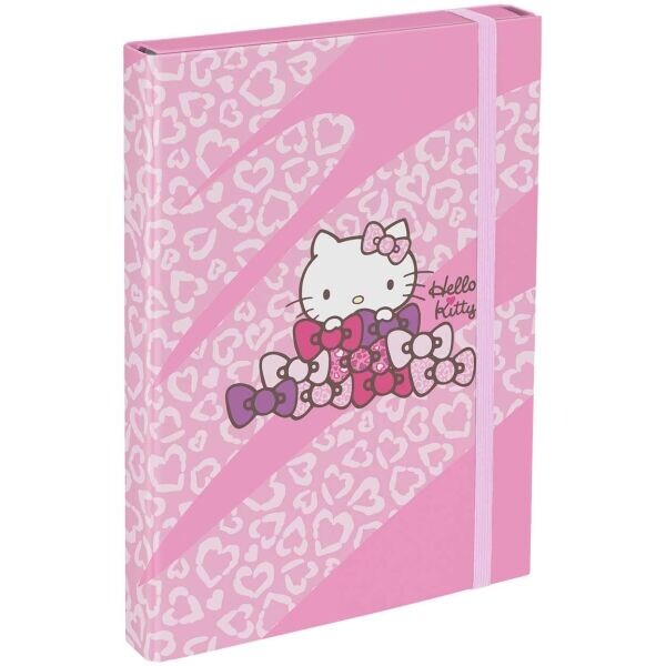 BAAGL HELLO KITTY SWEET LEOPARD Desky na školní sešity A4, růžová, velikost