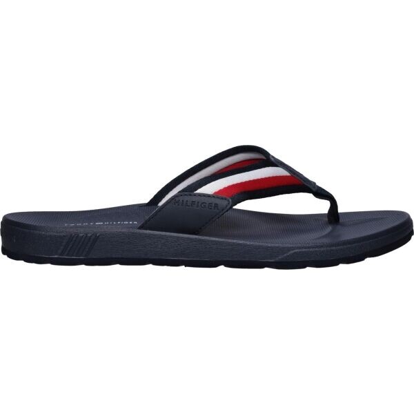 Tommy Hilfiger MOLDED HILFIGER RWB BEACHSANDAL Pánské žabky, tmavě modrá, velikost