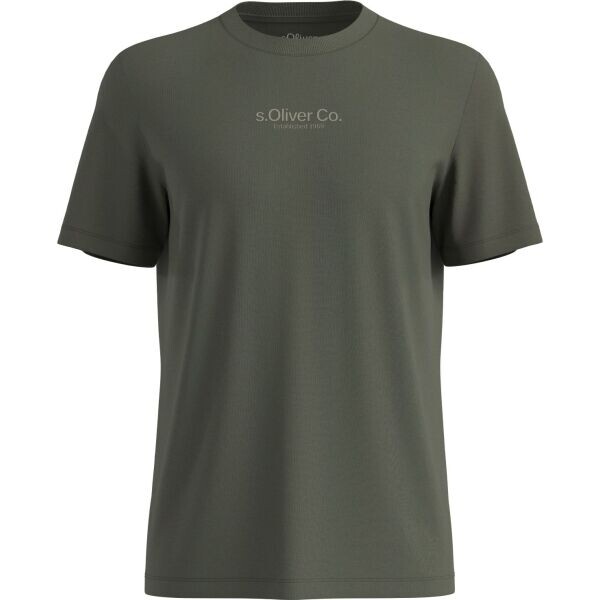 s.Oliver RL BIG SIZE T-SHIRT Pánské volnočasové triko, zelená, velikost 5XL
