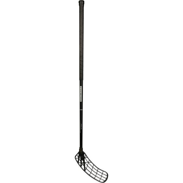 Salming NITROLITE TRIDENT F27 Florbalová hůl, černá, velikost