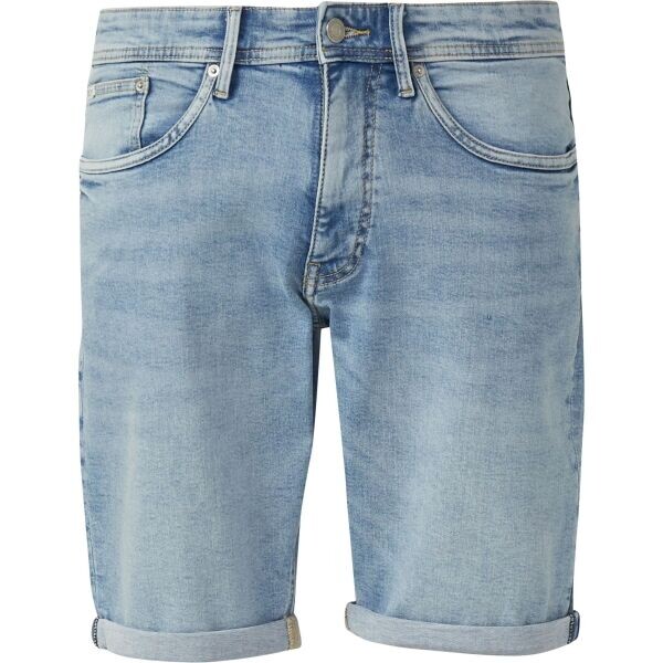 s.Oliver DENIM TROUSERS Pánské džínové šortky, modrá, velikost
