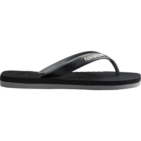 HAVAIANAS DUAL Pánské žabky, černá, velikost 47/48