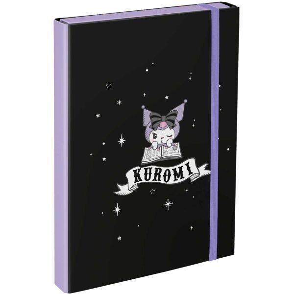 BAAGL KUROMI FORTUNE DREAM Desky na školní sešity A4, černá, velikost