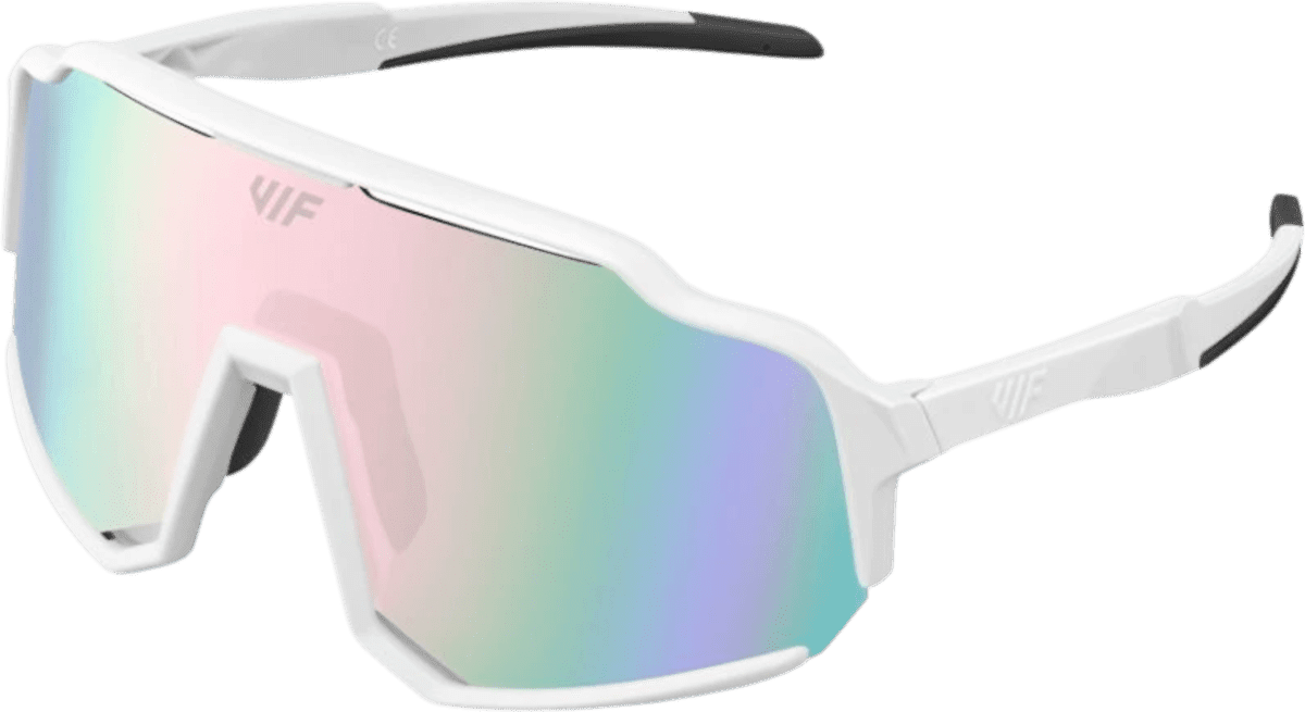 Sluneční brýle VIF VIF Two White x Rose Pink Polarized