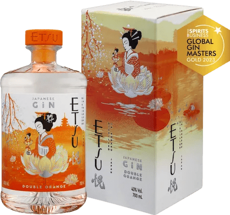 Etsu Double Orange Japanese Gin 43% 0,7l