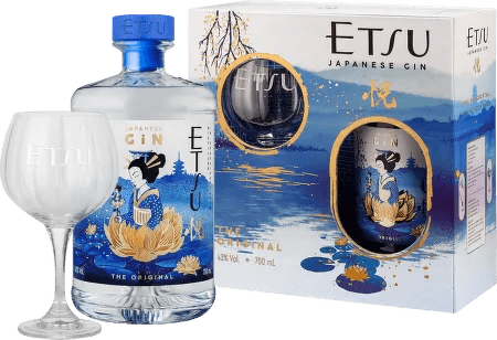 Etsu Japanese Gin 0,7l 43% + sklenice