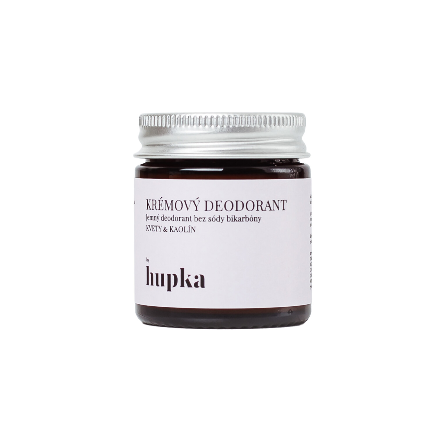 Herbs by Hupka Krémový deodorant, květy & kaolin, 30 ml