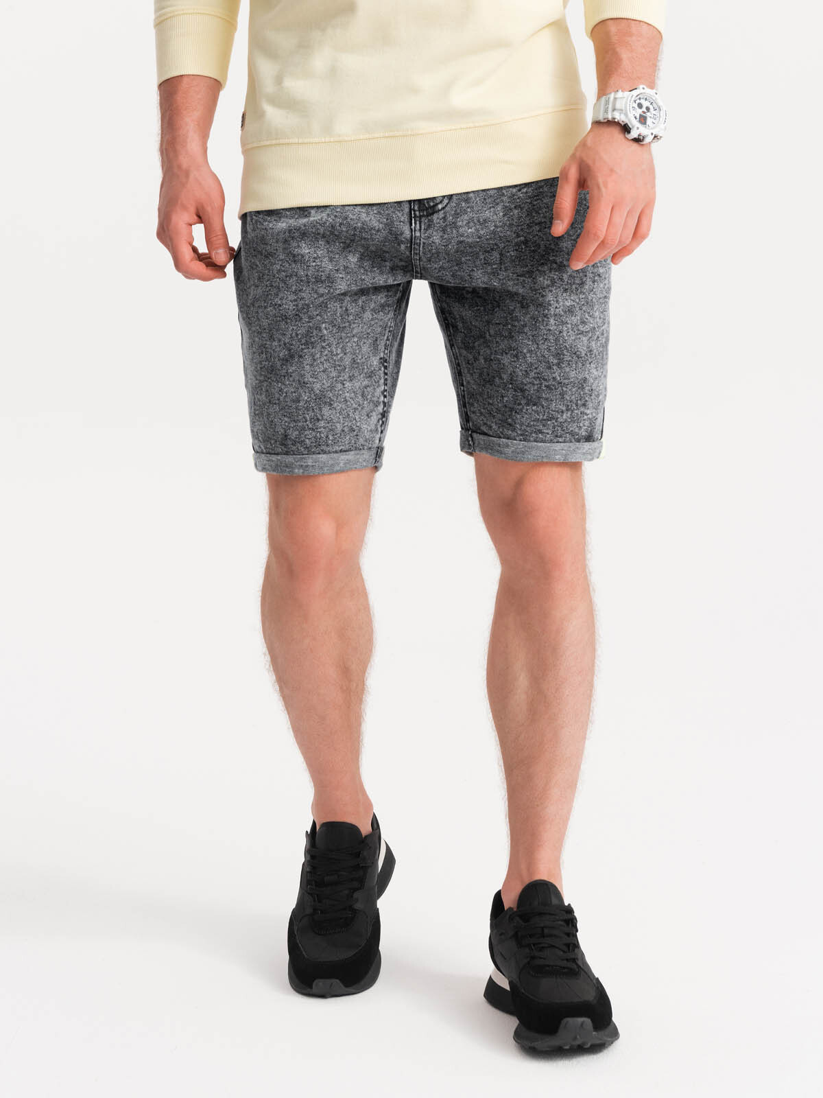 Edoti Denim short shorts