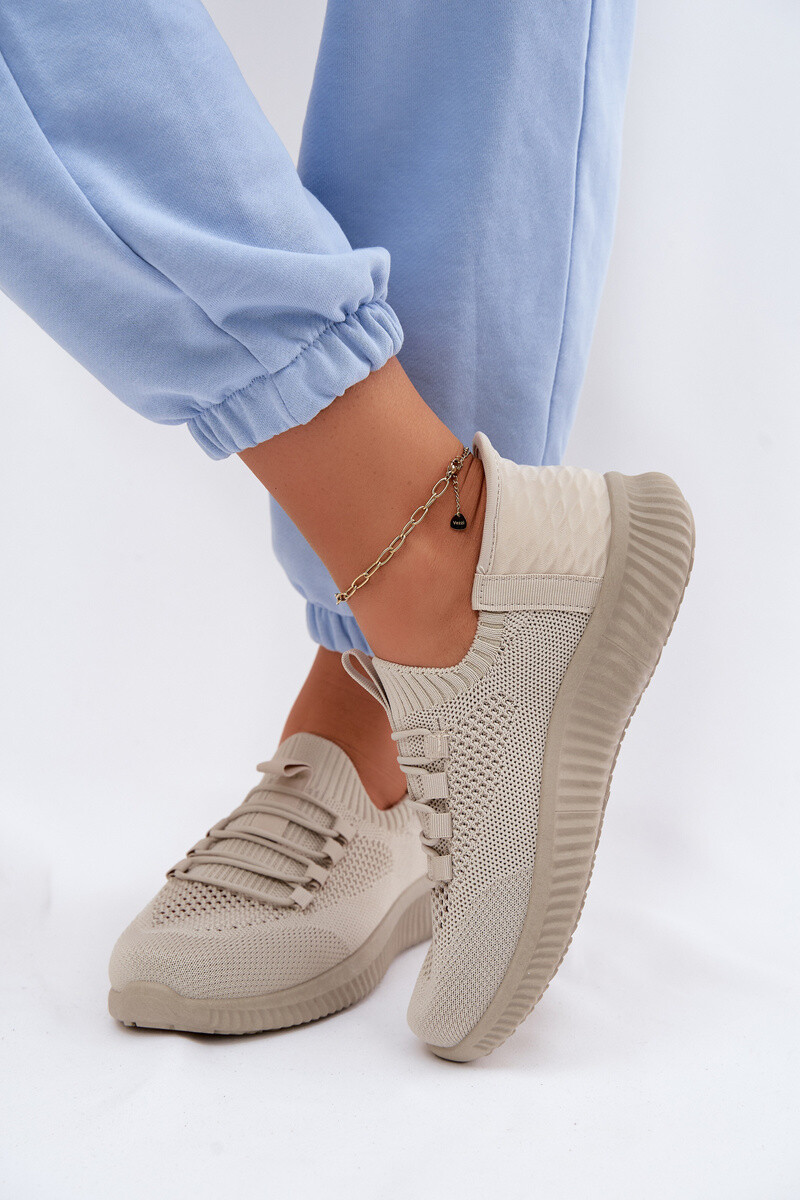 Boto Slip-On Dámské sportovní boty Beige Olive