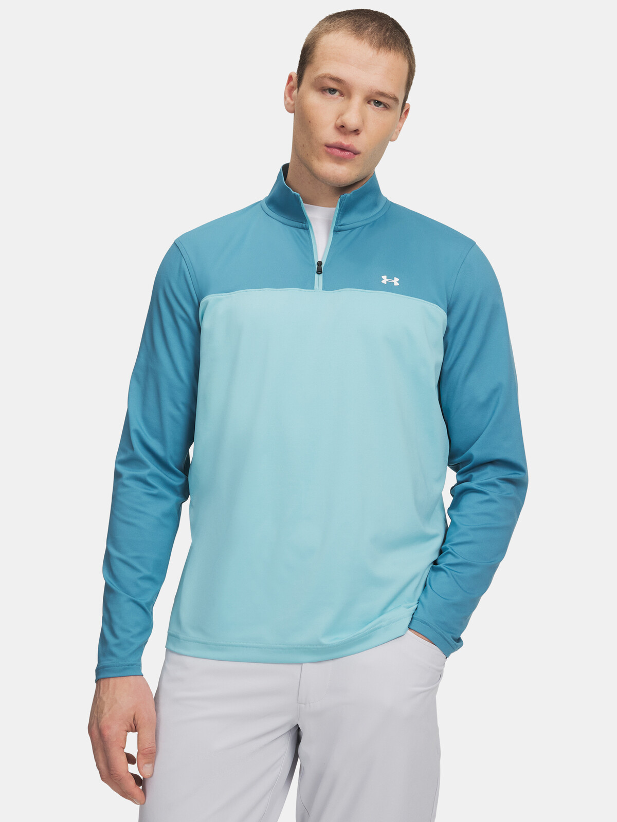 Pánské tričko Under Armour UA T2G se zipem