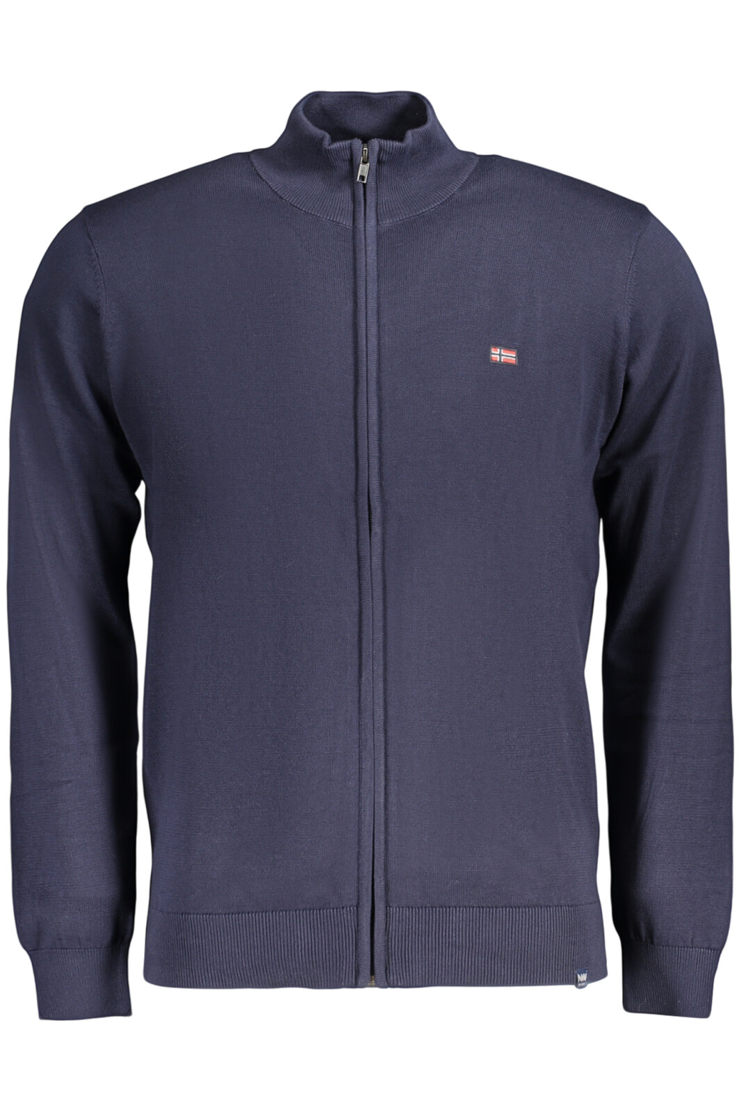 Modrý pánský cardigan