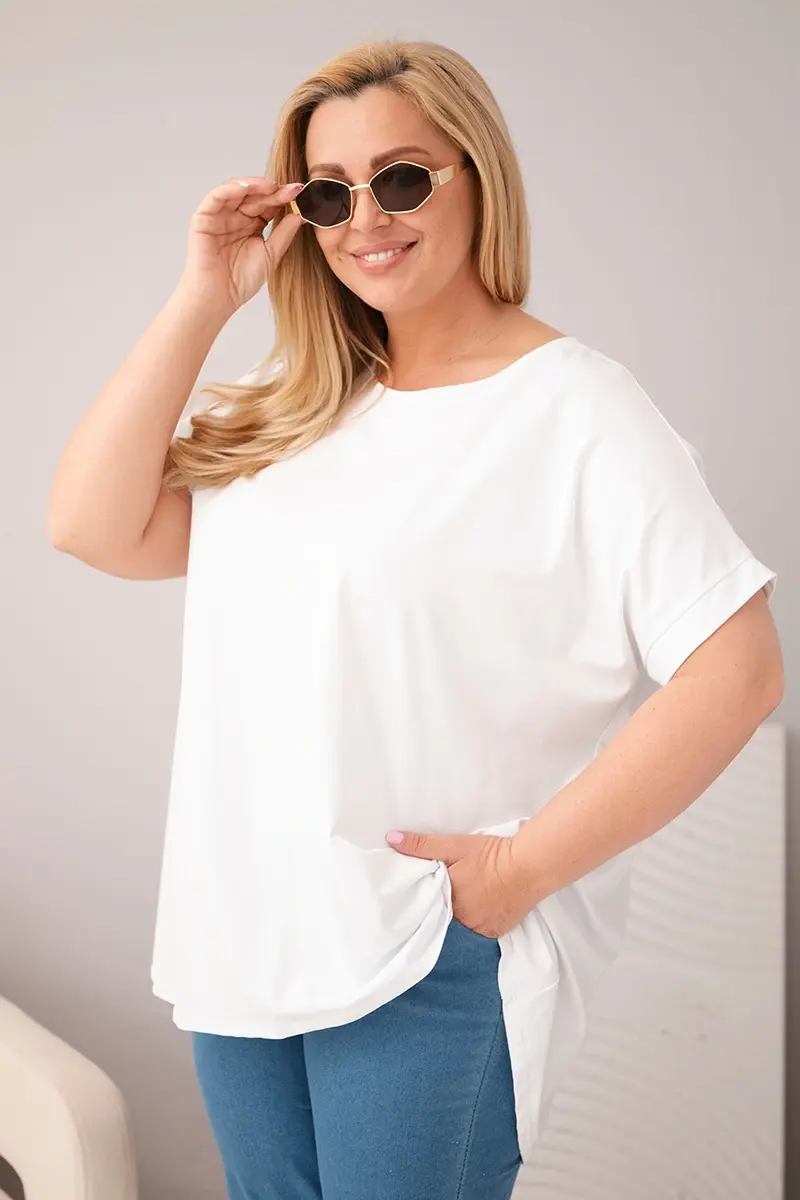 Kesi oversize halenka s krátkým rukávem