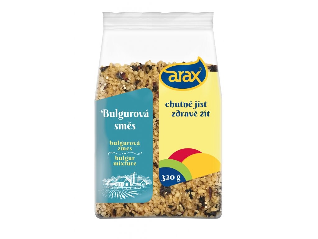 ARAX Bulgur s quinoa a paprikou 300 g ROZTRŽENÉ BALENÍ